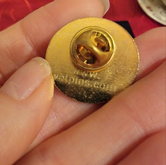 Gold tone CSC pin - Picture 2 of 5